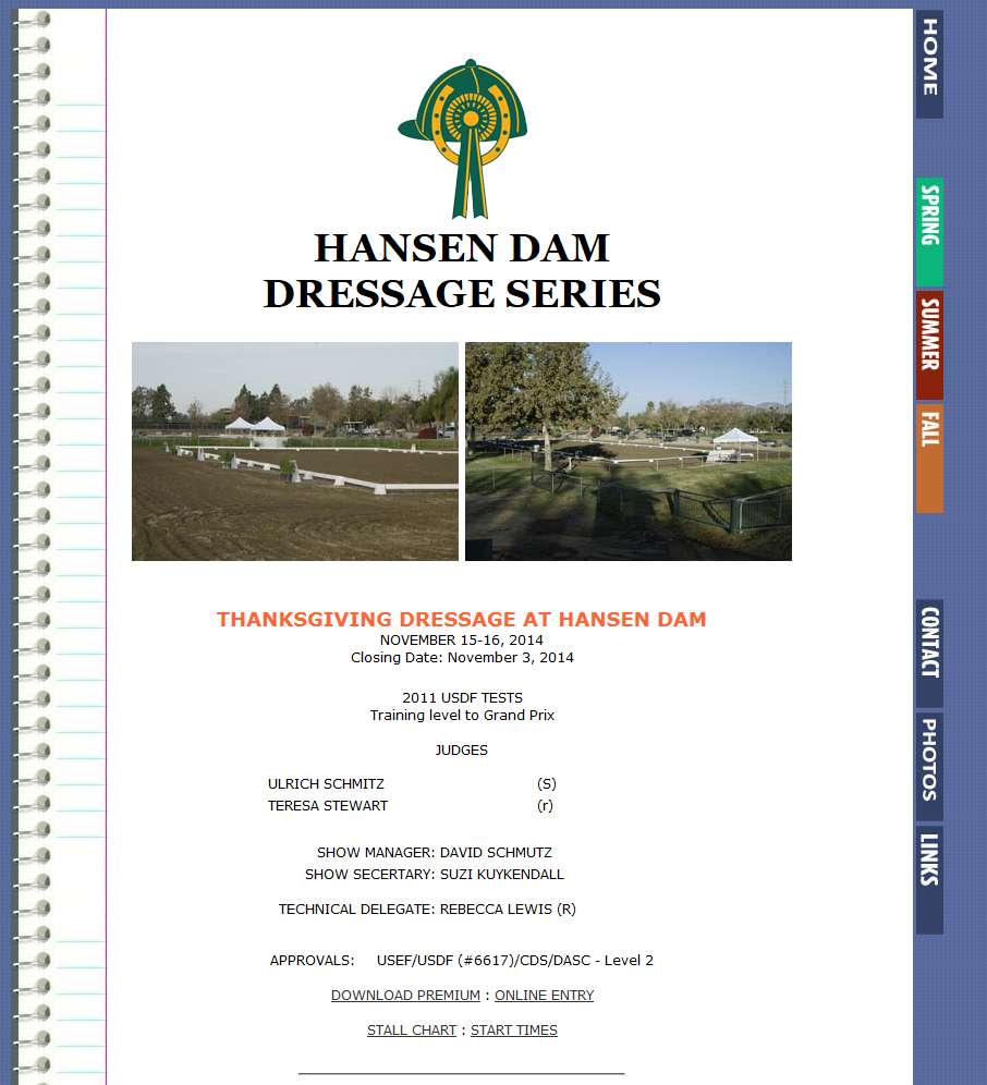 GDS Dressage Show Mangement