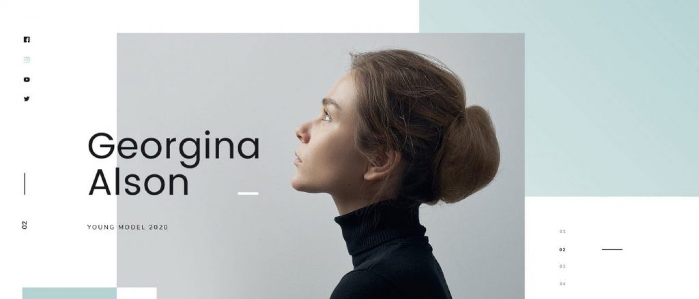 Model Agency Web Design