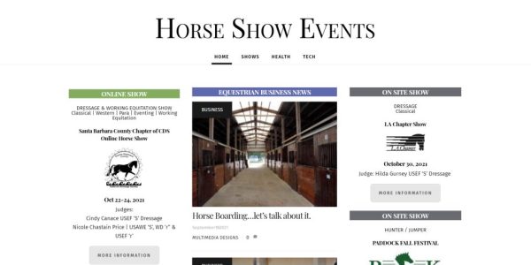 HorseShowEventsWebsite